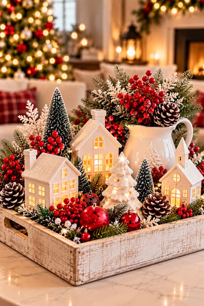 Christmas Tray Decor Ideas