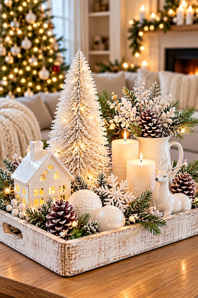 Christmas Tray Decor Ideas
