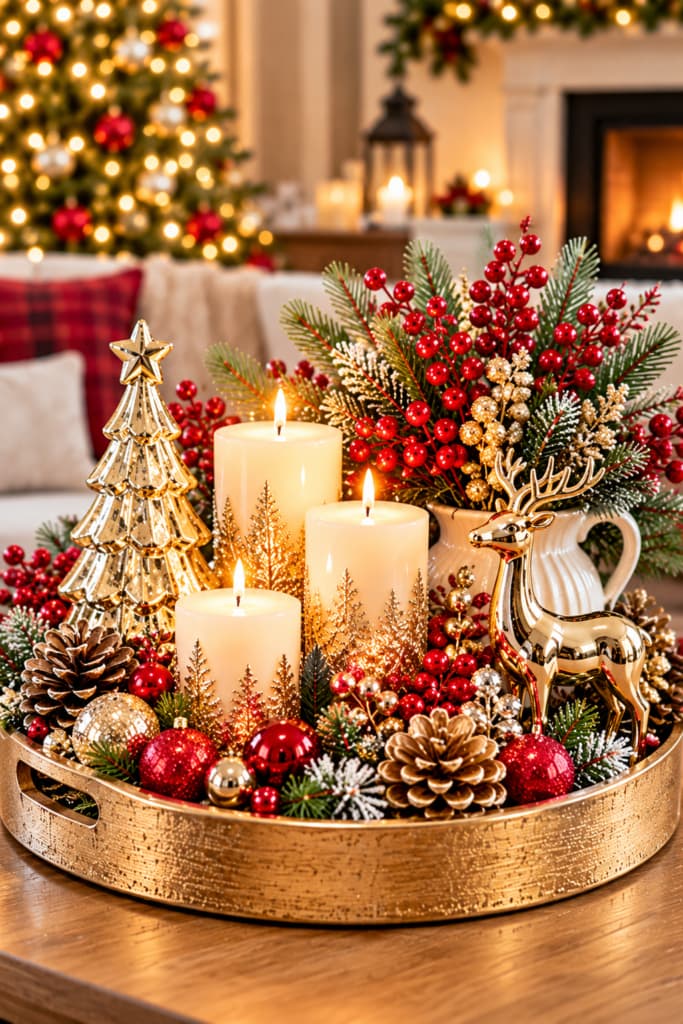 Christmas Tray Decor Ideas
