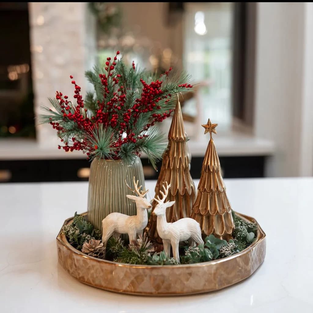 Christmas Tray Decor Ideas